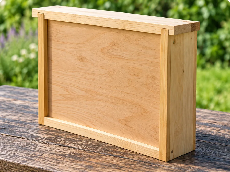 Wide fat dummy board or Enid Brown style insulated hive board