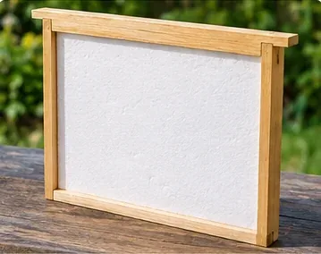 Insulated dummy board showing a pale insulating centre panel